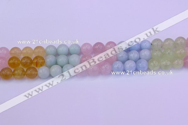 CMQ363 15.5 inches 10mm round rainbow quartz beads wholesale