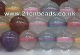 CMQ570 15.5 inches 6mm round mixed quartz beads wholesale