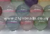 CMQ571 15.5 inches 8mm round mixed quartz beads wholesale