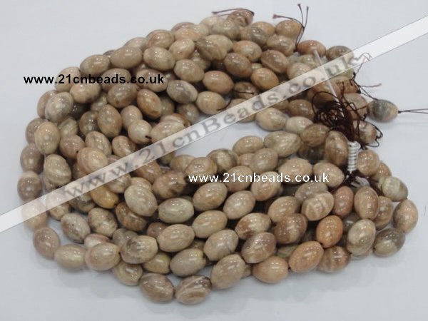 CMS08 15.5 inches 13*19mm rice moonstone gemstone beads wholesale