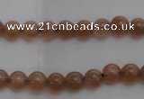 CMS1000 15.5 inches 4mm round AA grade moonstone gemstone beads