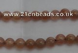 CMS1000 15.5 inches 4mm round AA grade moonstone gemstone beads