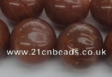 CMS1007 15.5 inches 18mm round AA grade moonstone gemstone beads