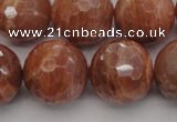 CMS1017 15.5 inches 16mm faceted round AA grade moonstone beads