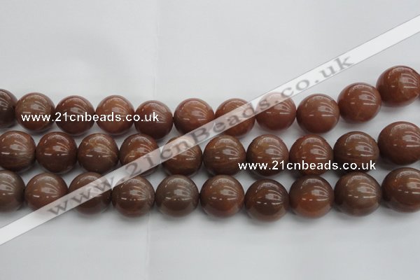 CMS1027 15.5 inches 18mm round AA grade moonstone gemstone beads