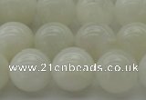 CMS1035 15.5 inches 14mm round A grade white moonstone beads