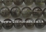 CMS1072 15.5 inches 8mm round grey moonstone beads wholesale