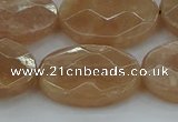 CMS1109 15.5 inches 18*25mm faceted oval moonstone gemstone beads