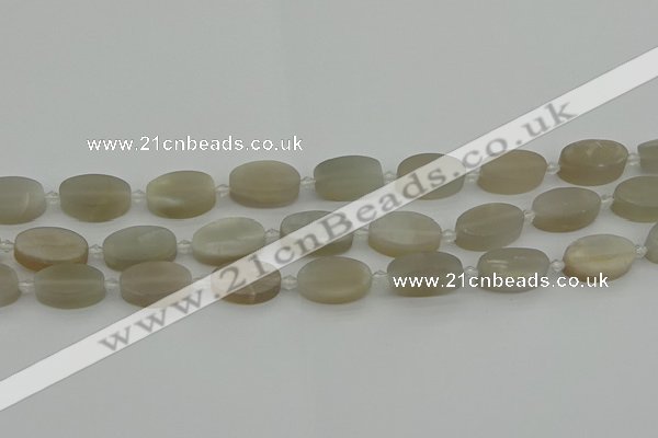 CMS1141 15.5 inches 12*20mm oval moonstone gemstone beads