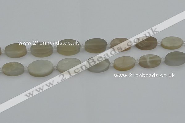 CMS1142 15.5 inches 15*22mm oval moonstone gemstone beads