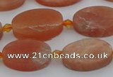 CMS1150 15.5 inches 12*20mm oval moonstone gemstone beads