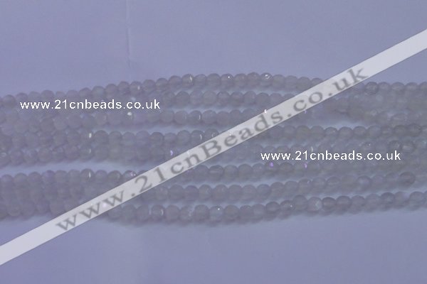 CMS1200 15.5 inches 4mm faceted round white moonstone beads