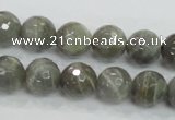 CMS125 15.5 inches 12mm faceted round moonstone gemstone beads