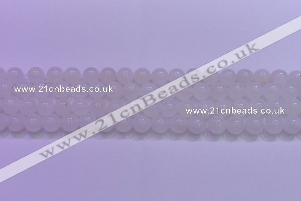 CMS1254 15.5 inches 12mm round natural white moonstone beads