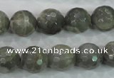 CMS126 15.5 inches 14mm faceted round moonstone gemstone beads