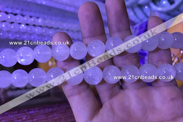 CMS1412 15.5 inches 12mm round white moonstone gemstone beads