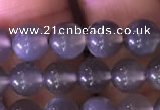 CMS1421 15.5 inches 6mm round black moonstone beads wholesale