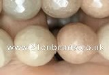 CMS1454 15.5 inches 12mm faceted round AB-color moonstone beads