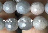 CMS1457 15.5 inches 8mm faceted round AB-color moonstone beads