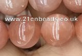 CMS1478 15.5 inches 12mm round moonstone beads wholesale