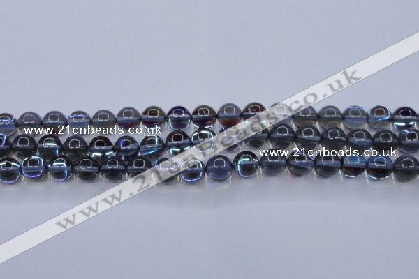 CMS1513 15.5 inches 10mm round synthetic moonstone beads wholesale