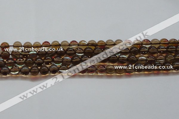 CMS1523 15.5 inches 10mm round synthetic moonstone beads wholesale