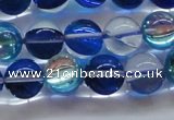 CMS1584 15.5 inches 12mm round synthetic moonstone beads wholesale