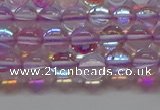 CMS1591 15.5 inches 6mm round synthetic moonstone beads wholesale