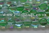 CMS1601 15.5 inches 6mm round synthetic moonstone beads wholesale