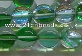 CMS1604 15.5 inches 12mm round synthetic moonstone beads wholesale