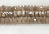 CMS1665 15.5 inches 6*12mm - 8*13mm faceted tyre moonstone beads