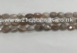 CMS1799 15.5 inches 10*14mm faceted oval AB-color moonstone beads