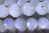 CMS1855 15.5 inches 6mm faceted round white moonstone beads wholesale