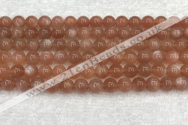 CMS1898 15.5 inches 10mm round moonstone gemstone beads