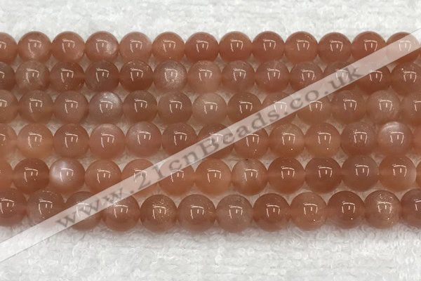 CMS1899 15.5 inches 12mm round moonstone gemstone beads