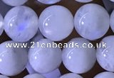 CMS1922 15.5 inches 8mm round white moonstone gemstone beads