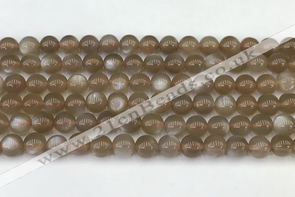 CMS1958 15.5 inches 7mm round natural moonstone gemstone beads