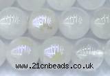 CMS2101 15 inches 8mm round AB-color moonstone beads
