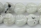 CMS214 15.5 inches 16*16mm heart moonstone gemstone beads wholesale