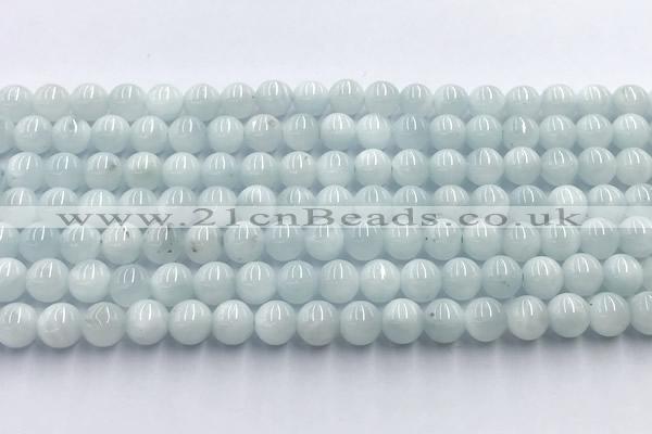 CMS2144 15 inches 6mm round blue moonstone beads