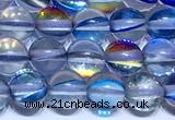 CMS2212 15 inches 6mm, 8mm, 10mm & 12mm round synthetic moonstone beads