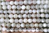 CMS2351 15 inches 8mm round white moonstone beads wholesale
