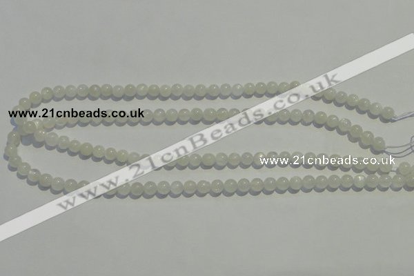 CMS250 15.5 inches 6mm round natural moonstone gemstone beads