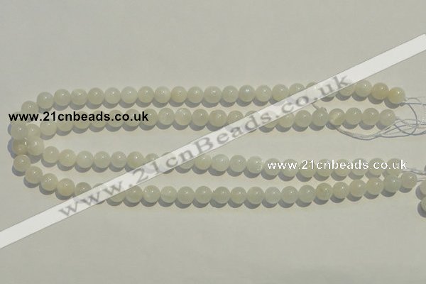 CMS251 15.5 inches 8mm round natural moonstone gemstone beads