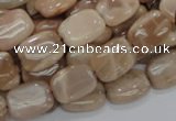 CMS27 15.5 inches 12*16mm rectangle moonstone gemstone beads wholesale