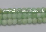 CMS402 15.5 inches 6mm round green moonstone beads wholesale