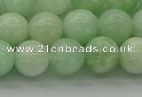 CMS412 15.5 inches 8mm round green moonstone beads wholesale