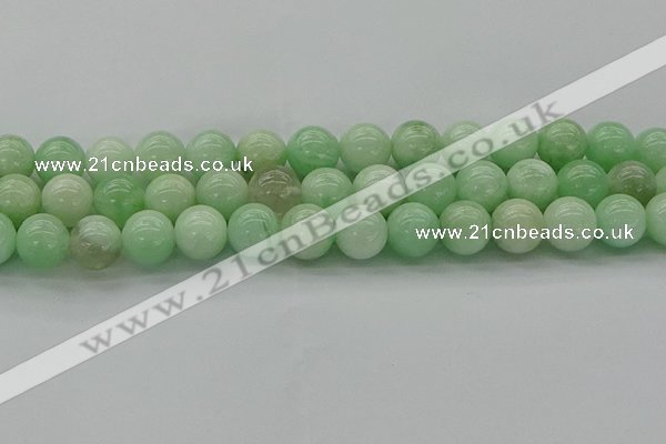 CMS413 15.5 inches 10mm round green moonstone beads wholesale