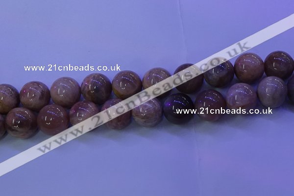 CMS508 15.5 inches 18mm round moonstone beads wholesale