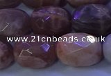 CMS583 15.5 inches 12*18mm faceted drum moonstone gemstone beads
